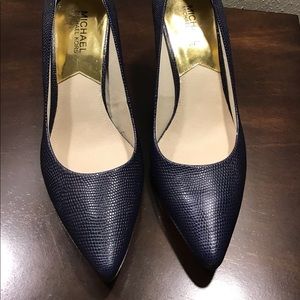 Blue Michael Kors Size 8 Pumps